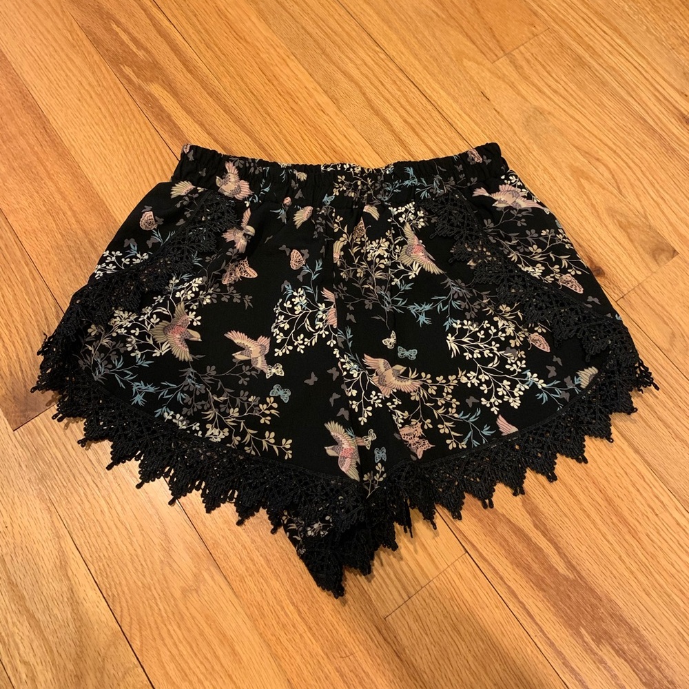 Floral Lace Shorts